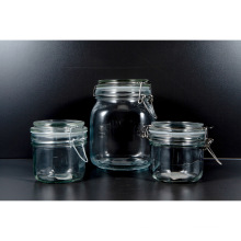 Clear Clip Top Jars, Glass Storage Jars
